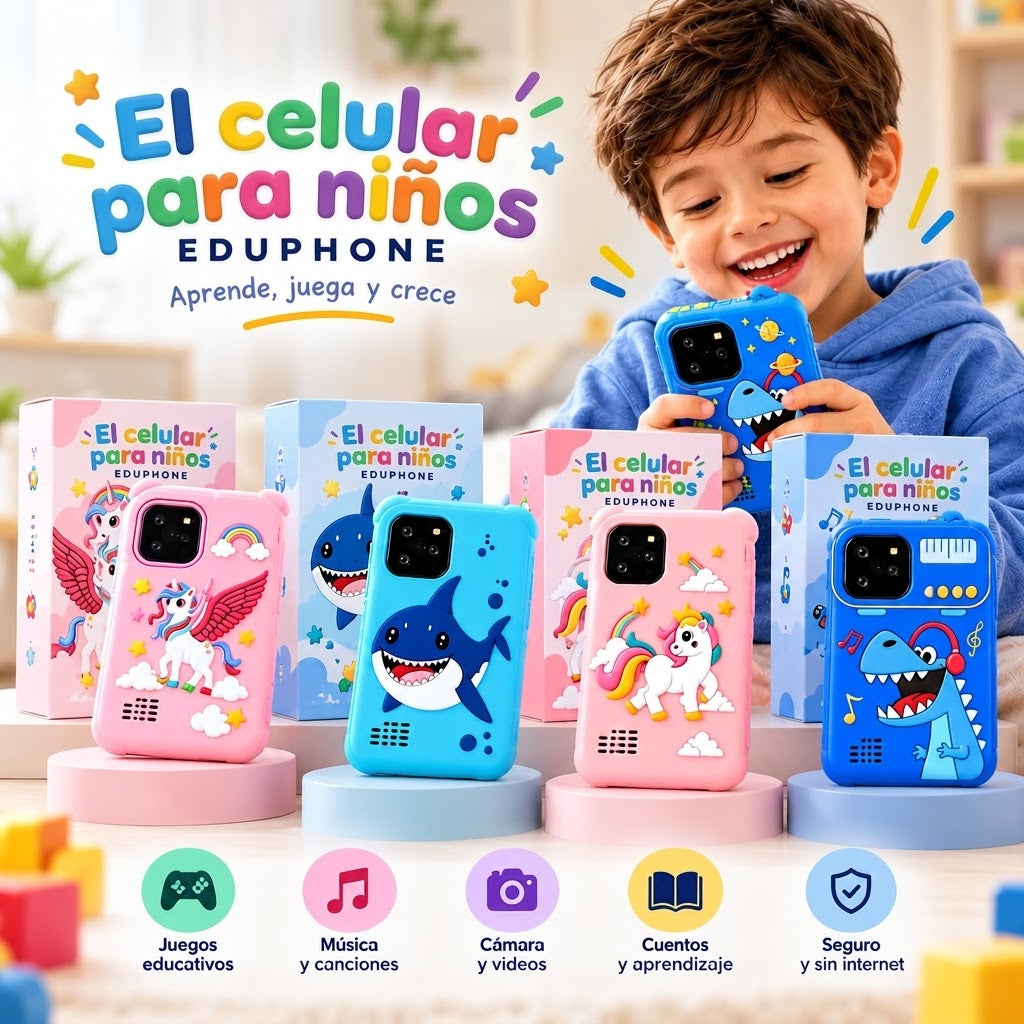 Celular educativo para niños