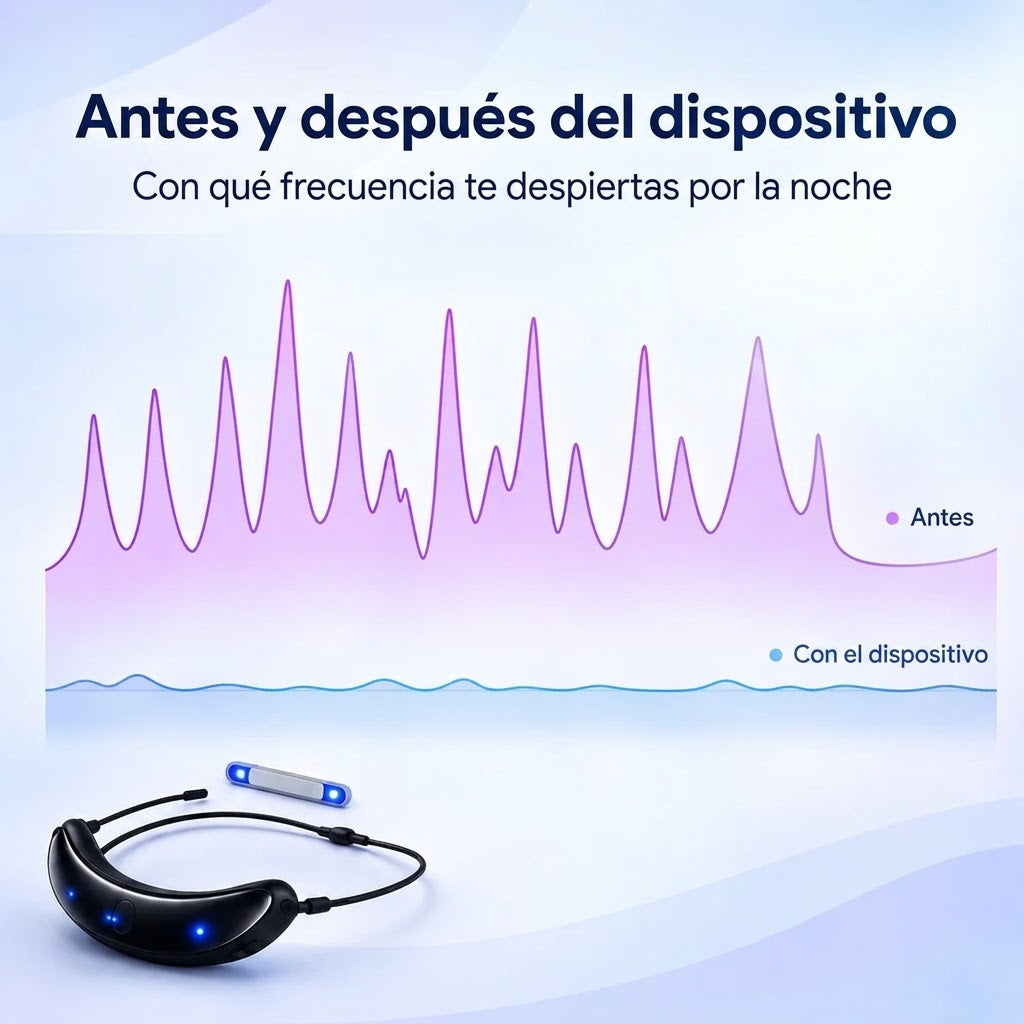 Dispositivo inteligente Antironquidos