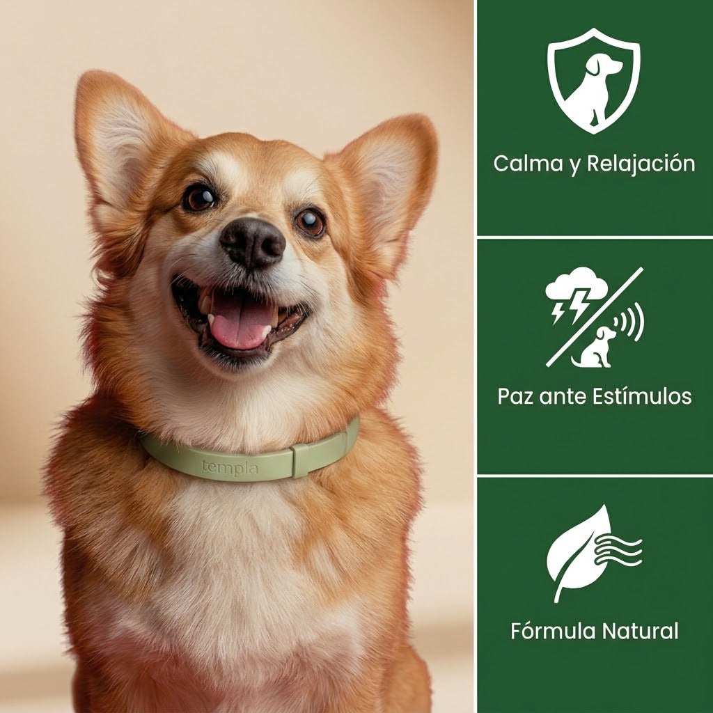 Collar para calmar la ansiedad de tu perro