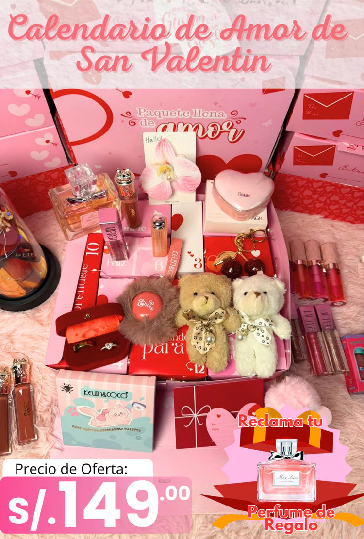 Calendario de Amor de San Valentin