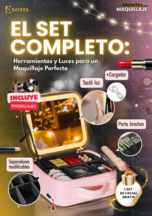 Maletín de Maquillaje - El regalo perfecto para Sorprenderla