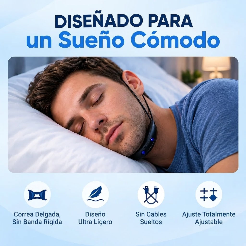Dispositivo inteligente Antironquidos
