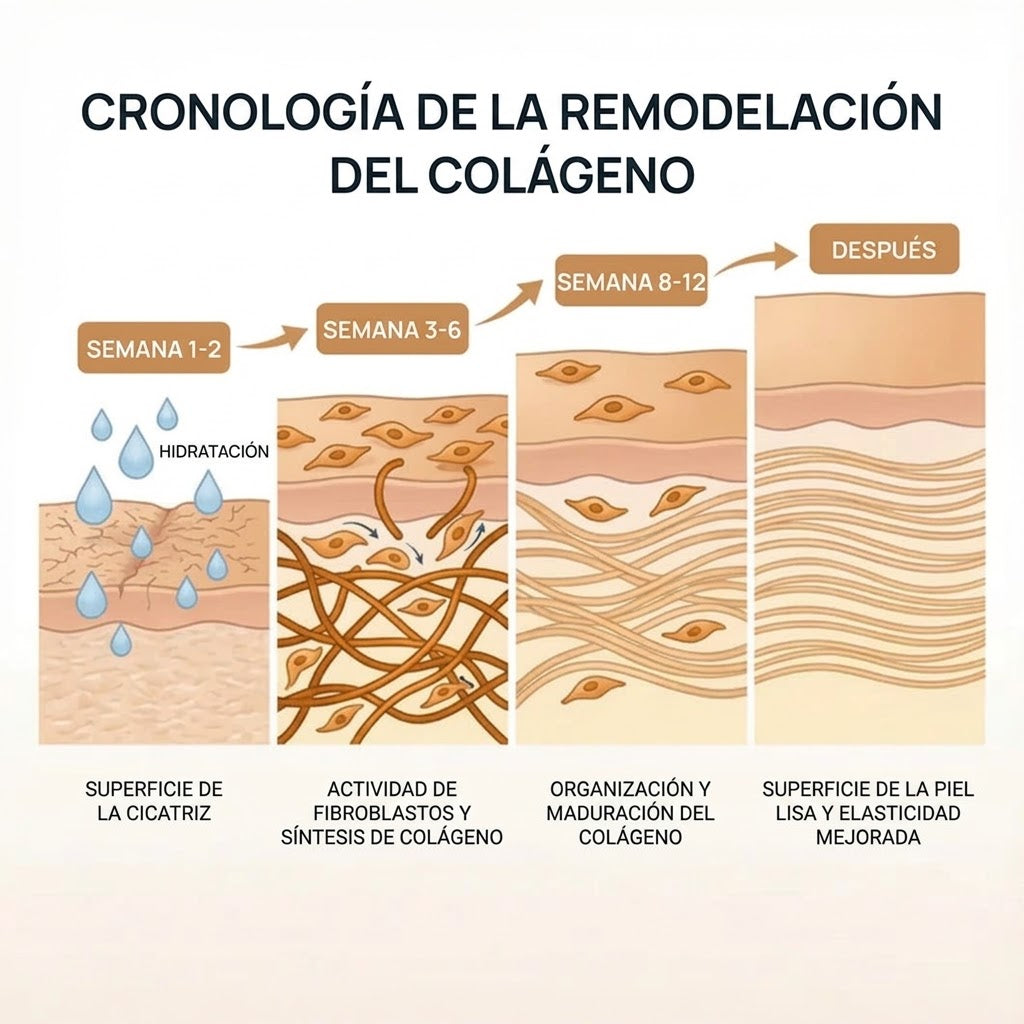 Stick Reparador de Cicatrices con Silicona Médica